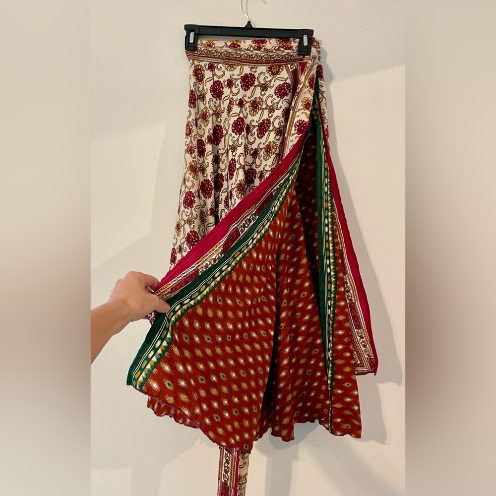 Darn Good Yarn Sari Skirt